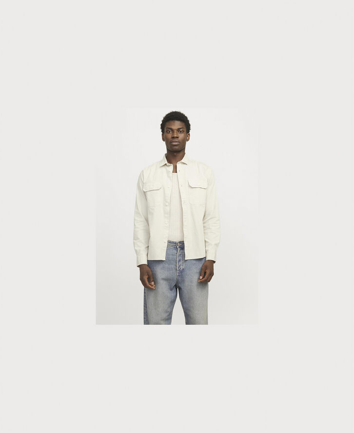 Jack & Jones JJETRAVIS SHIRT LS NOOS Moonbeam