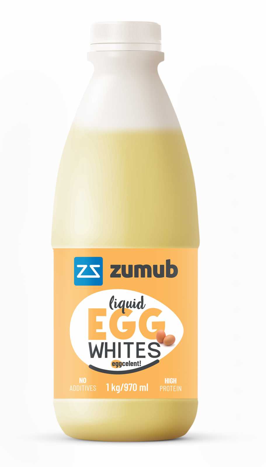 Zumub Zumub Claras de Ovo Líquidas 500g - Oportunidade