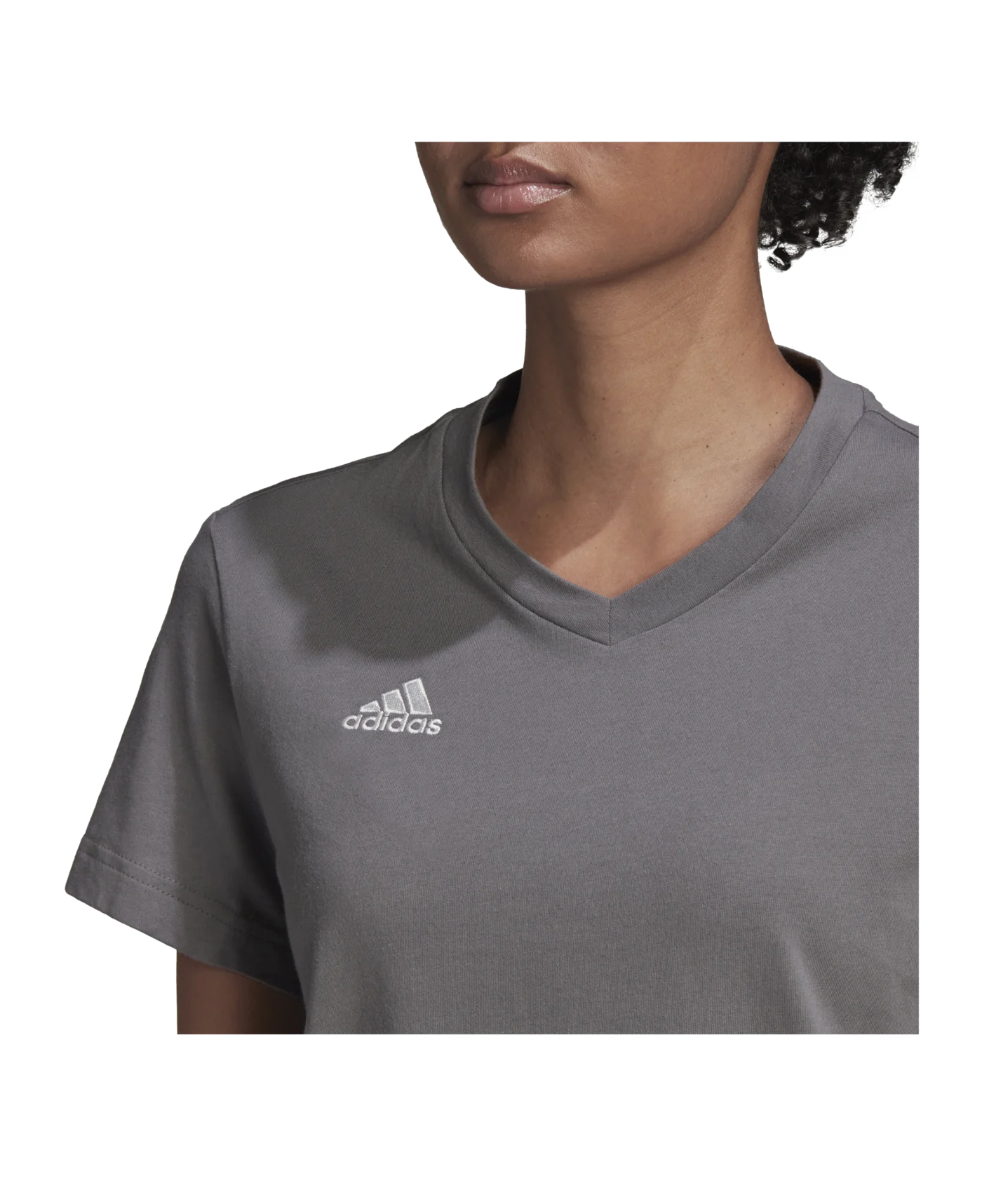 adidas Entrada 22 T-Shirt Damen Grau