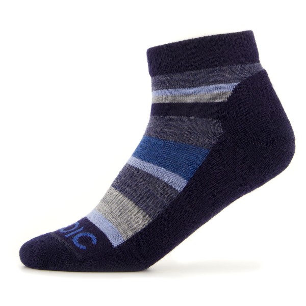 Stoic - Kid's Merino Trekking Quarter Socks Striped - Chaussettes de randonnée