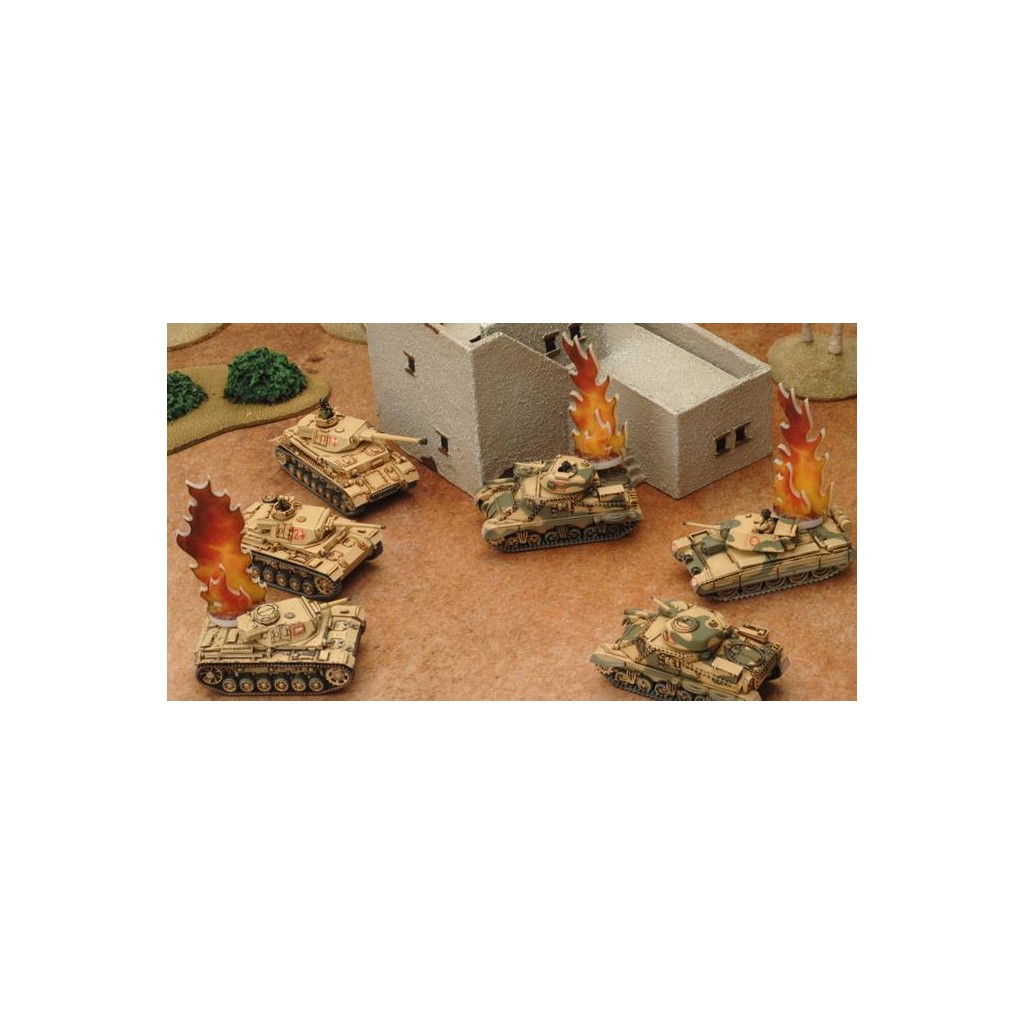 Flames of War - Destroyed Markers