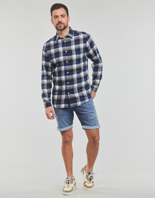 Jack & Jones - JJIRICK JJICON SHORTS - Bleu