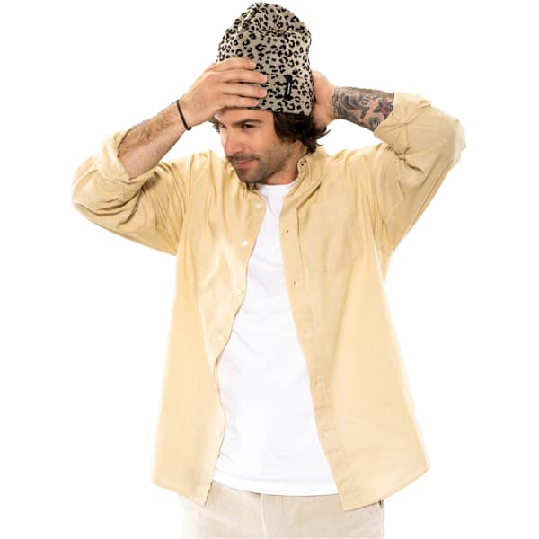 Bonnet ski EISBÄR BANTO MÜ RL ANIMAL PRINT BEIGE