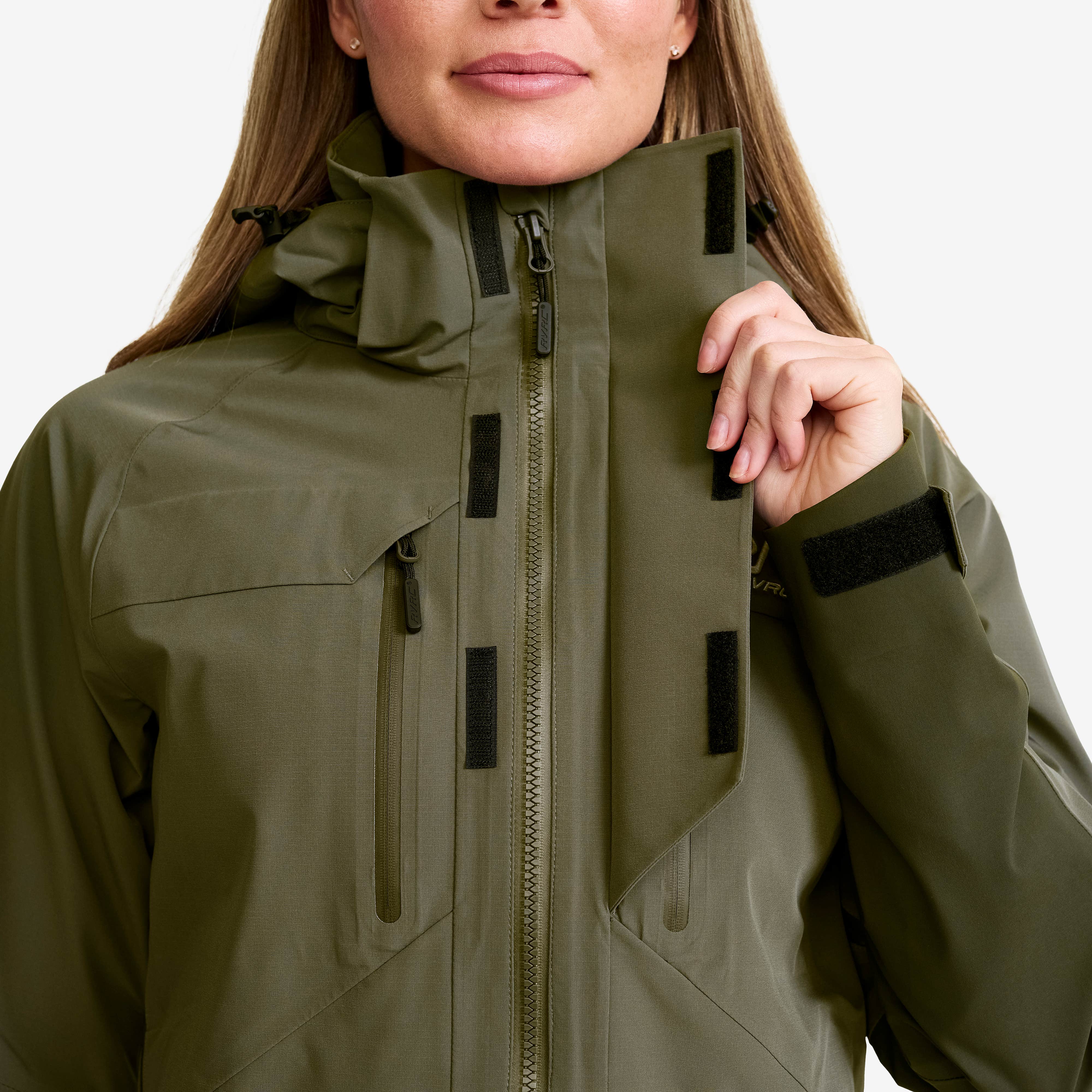Aries Pro 3L Shell Jacket Dame Grape Leaf/Forest Night