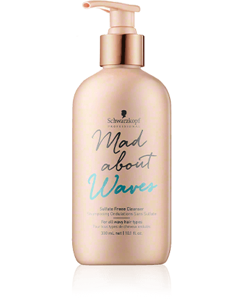 Schwarzkopf Professional Mad About Waves Sulfate Free Cleanser 300ml