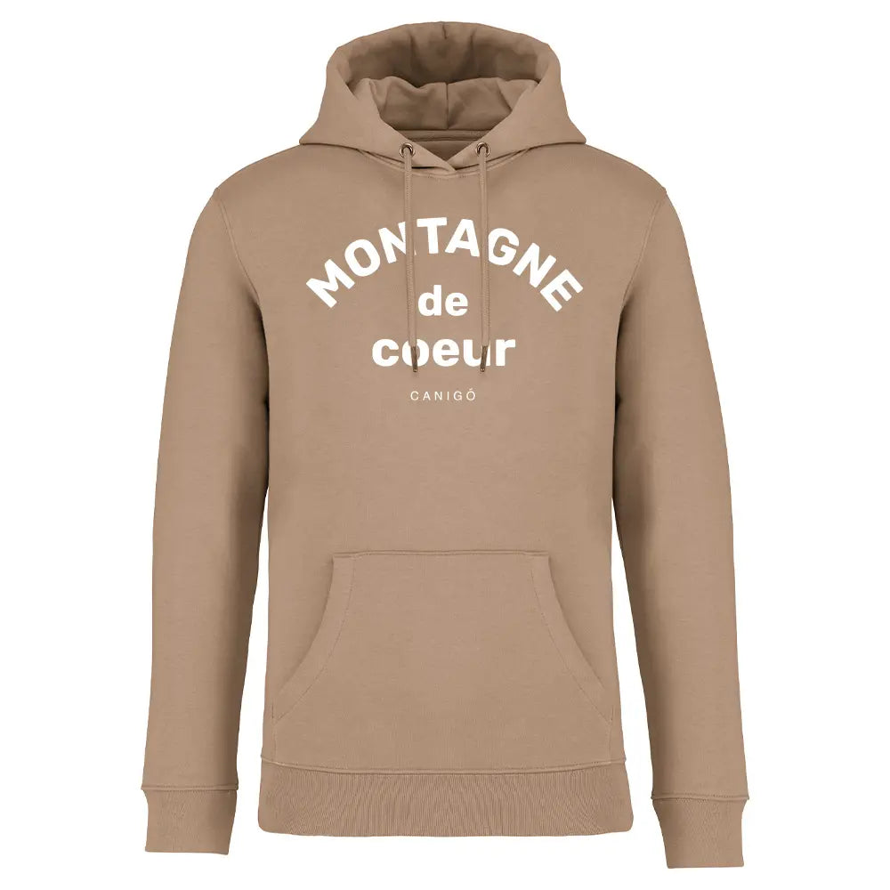Sweat Capuche Recyclé - Montagne de Coeur