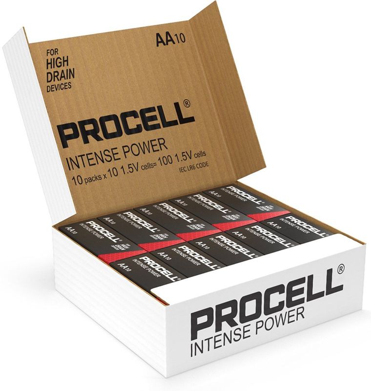 Duracell Procell Intense Alkaline - AA Batterij - 1,5V - 10 Stuks