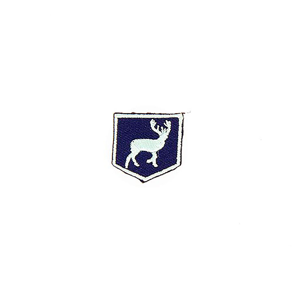 Ecusson thermocollant drapeau cerf
