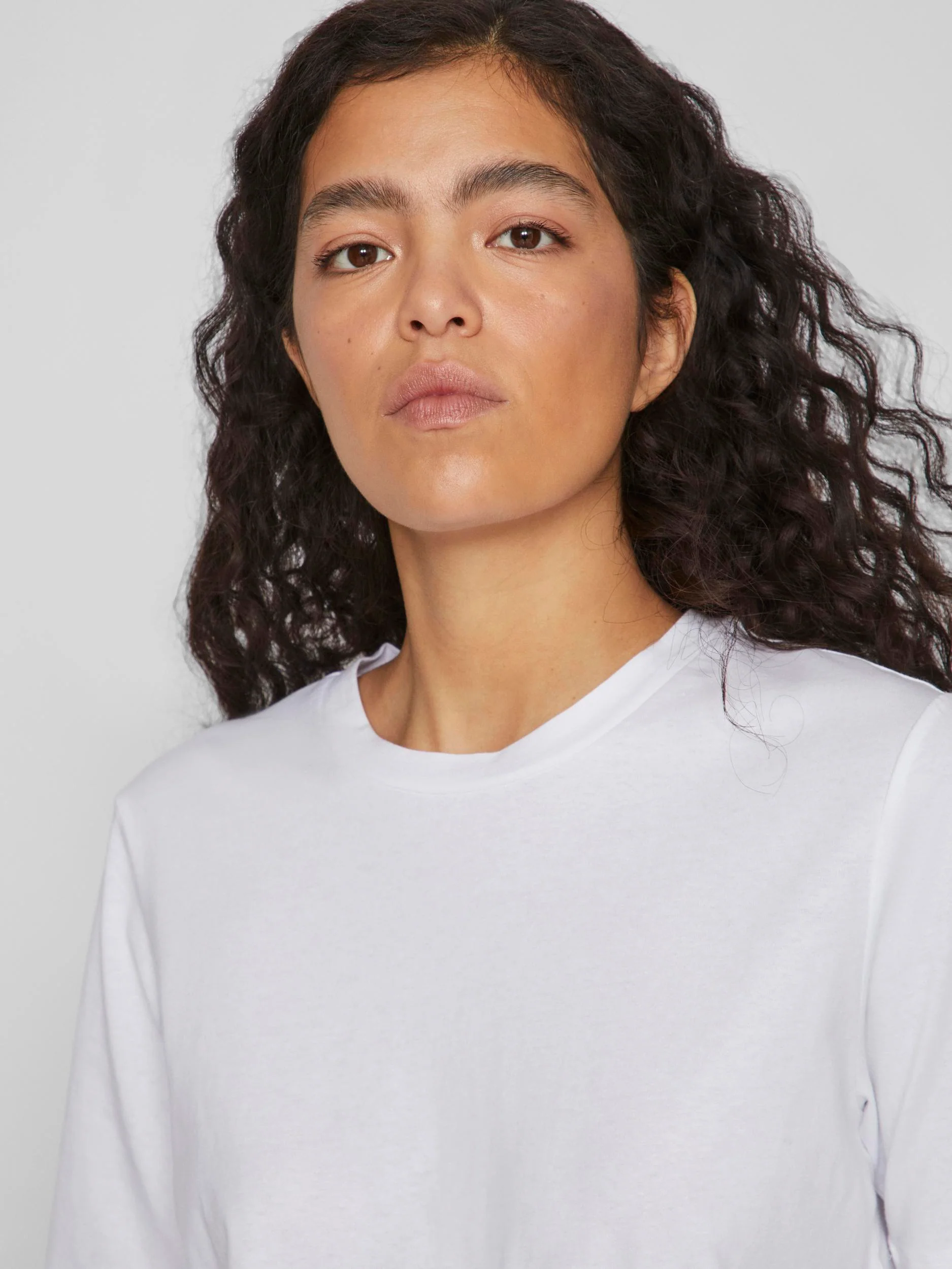 Vila  Vidarlene S/S t-shirt - Bright White