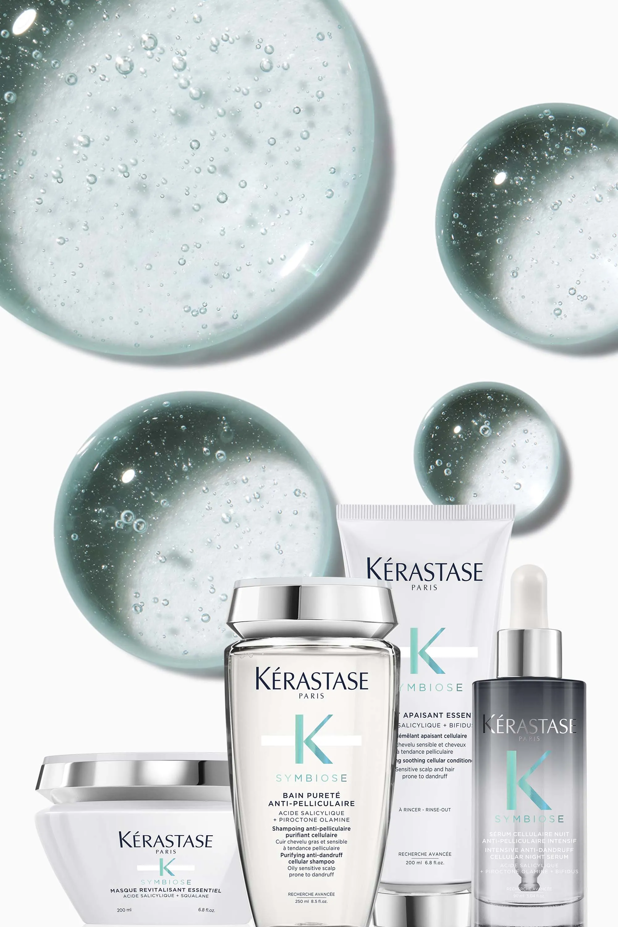 Kérastase Sérum cellulaire nuit anti-pelliculaire intensif Symbiose-90 ml