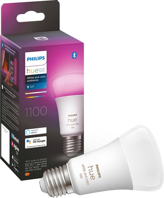 Philips Hue WCA pære 11W A60 E27