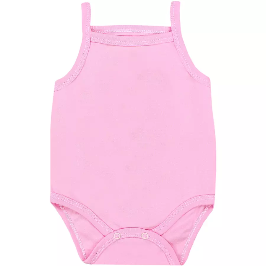 TupTam Mädchen Babybody mit Spagettiträger Sommer 5er Pack rosagrau