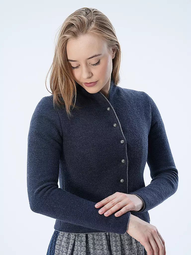 STAPF Strickjacke BRUNA blau