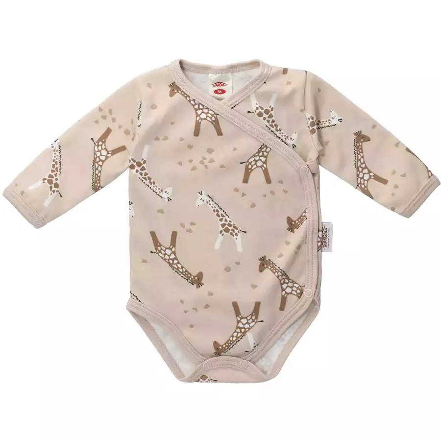 Makoma Wickelbody Giraffe beige