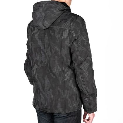 Blouson DXR ALISIO CAMO - Noir / Gris