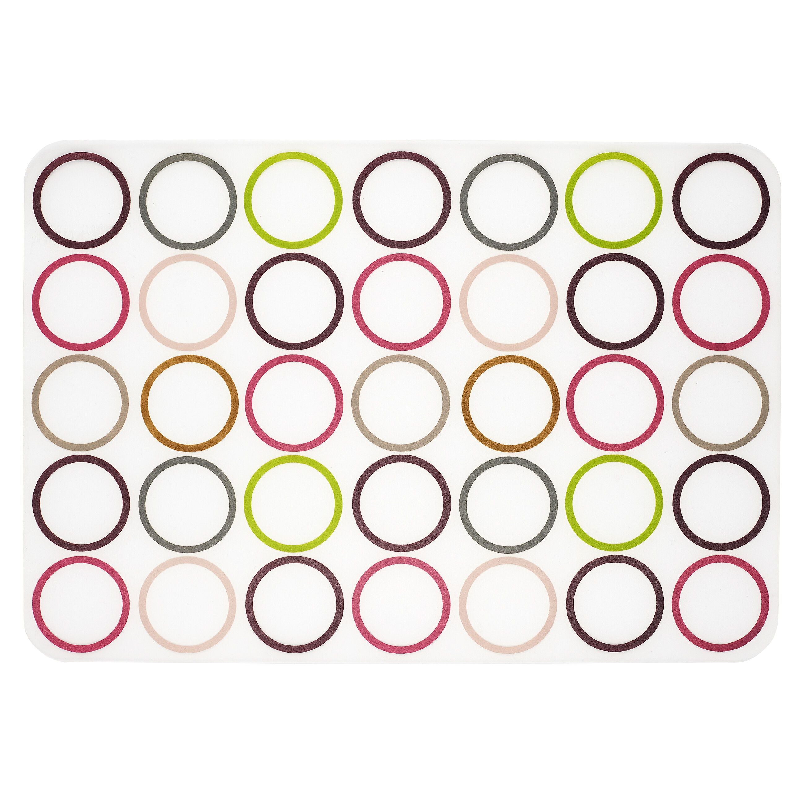 KIDS FUN Papiertischset - Weiss / B: 42.0 cm x T: 30.0 cm