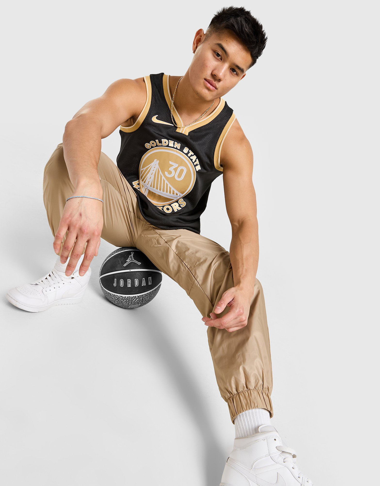 Nike Maillot NBA Golden State Warrirors Curry #30 Homme