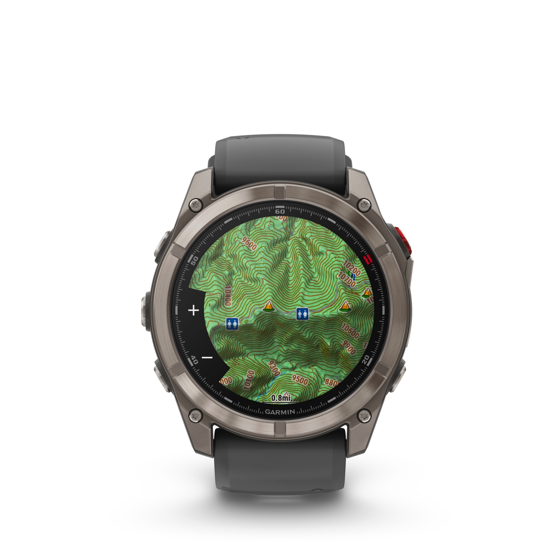 Garmin Smartwatch »FENIX 8 Pro - 51 mm smarte Premium Multisport GPS-Uhr« (3,556 cm / 1,4 ″)