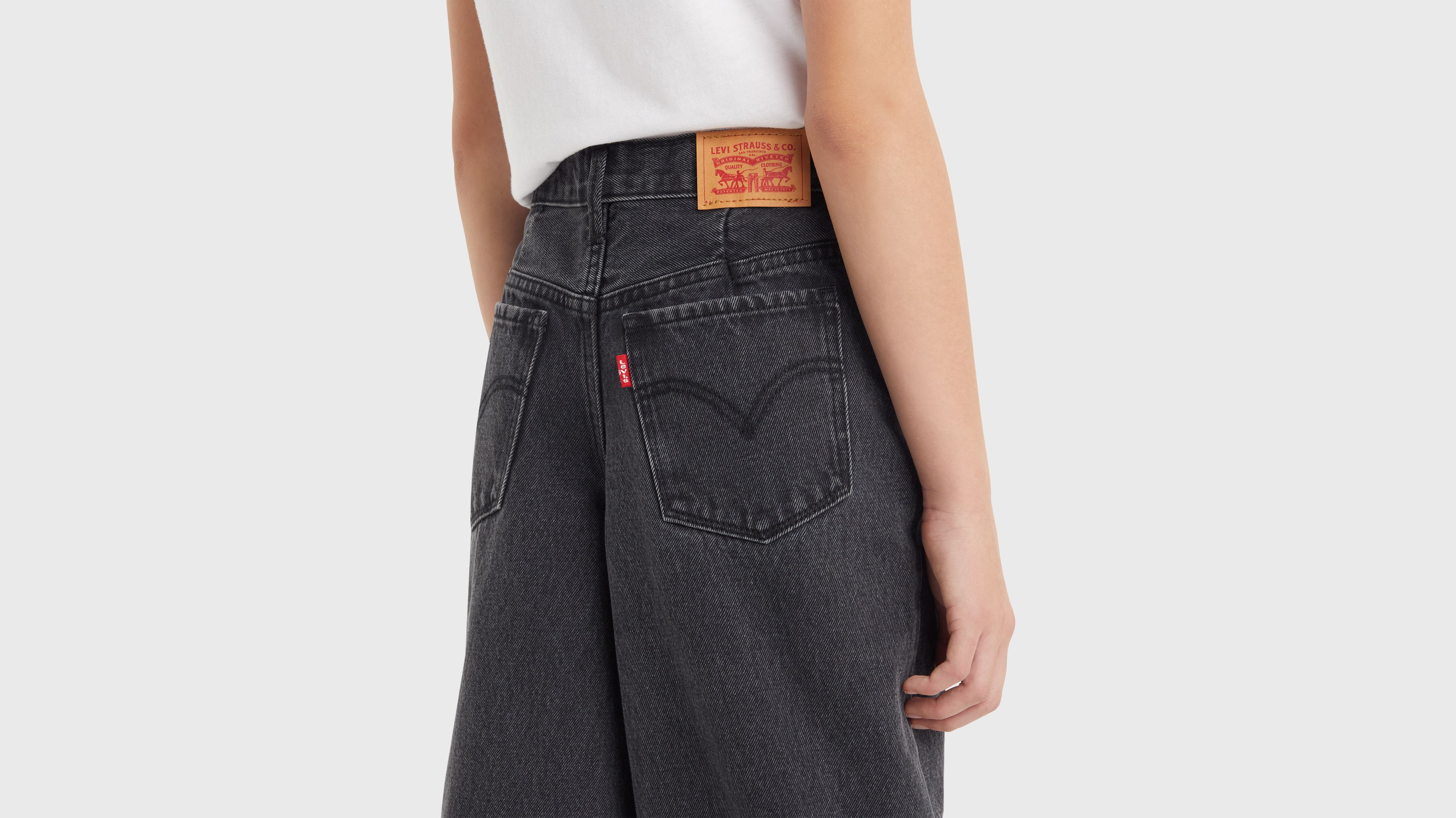 Ado jean Altered ’94 Baggy Wide Leg - Rain Cloud - Noir