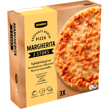 Jumbo Pizza Margherita 3 x 300 g