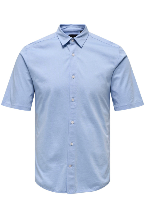 Only & Sons blauwe heren overhemd