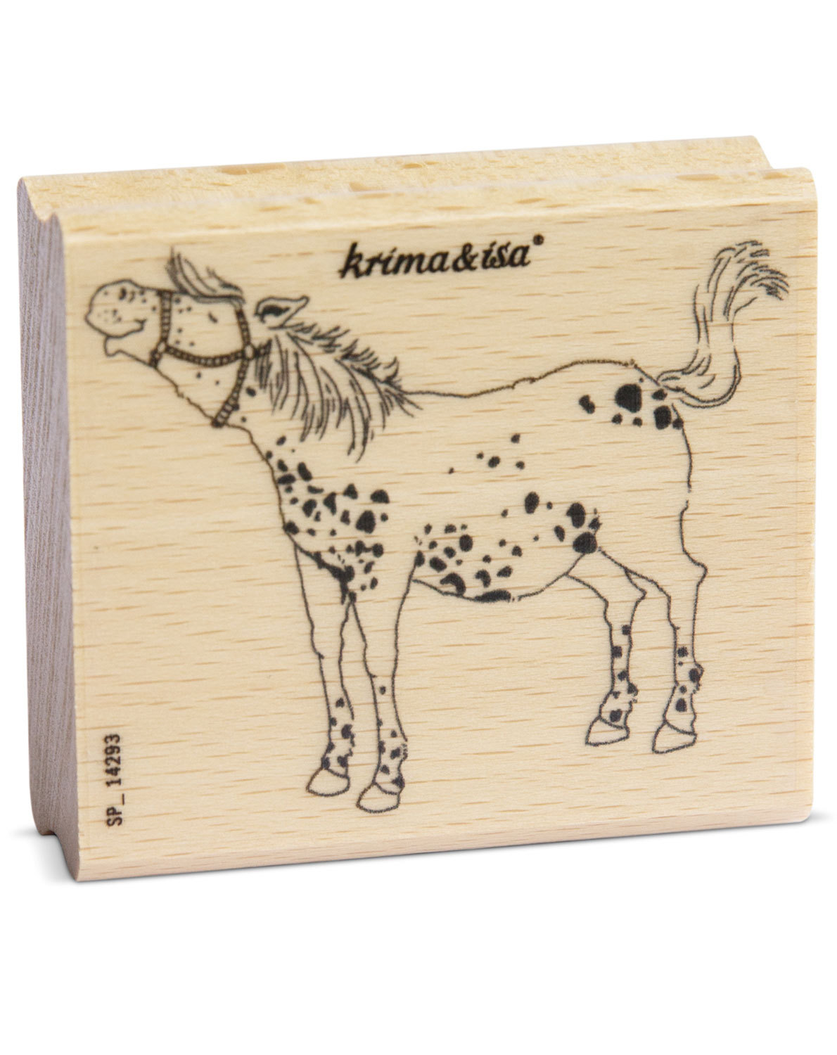 Stempel PONY aus Holz