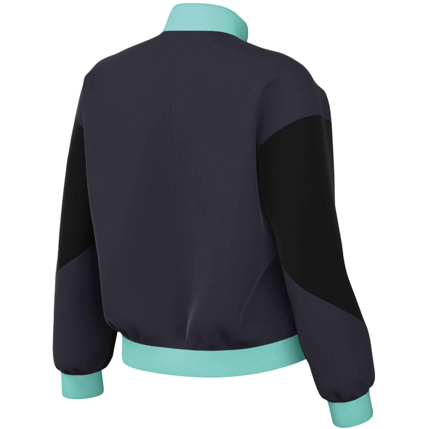 Nike KNVB Scheidsrechters Trainingsjack 2024-2026 Dames Donkerblauw Turquoise
