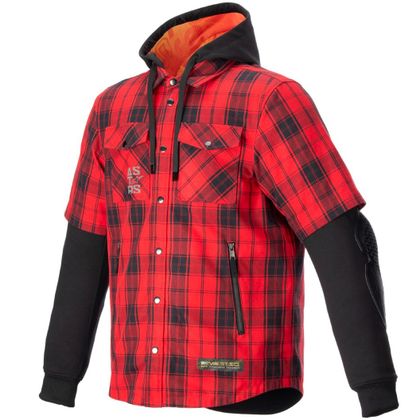 Surchemise Alpinestars MO.ST.EQ TARTAN - Rouge
