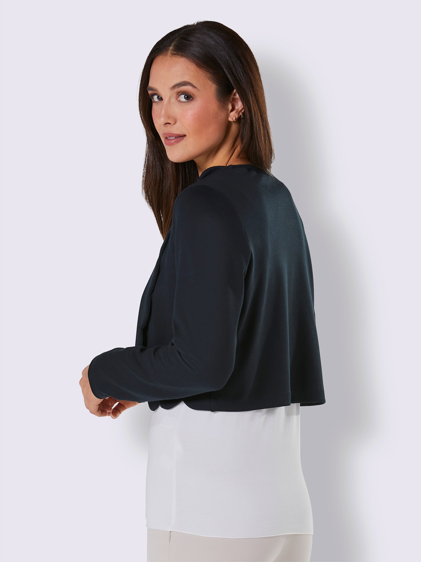 Veste légère en modal jersey fin
