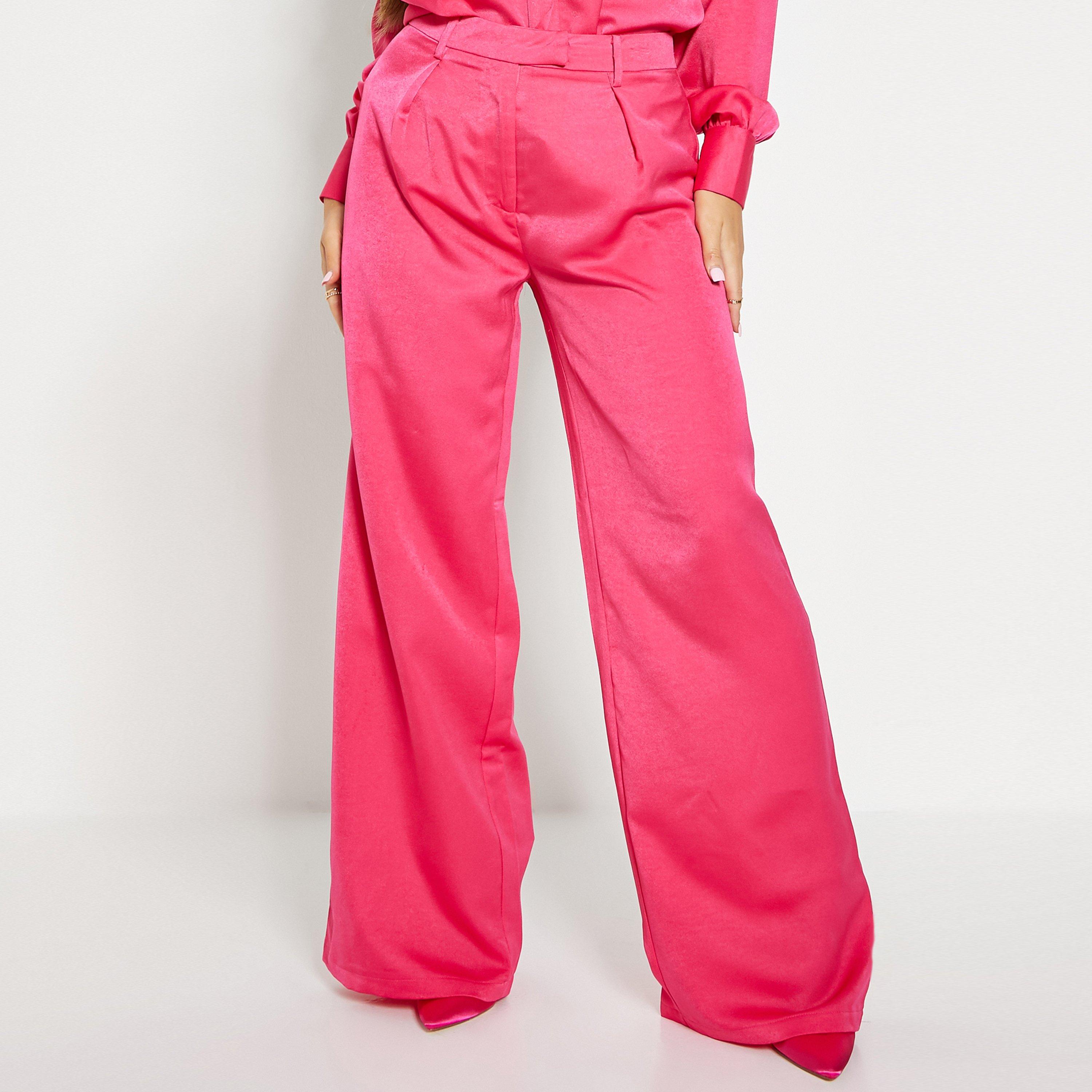 I Saw It First ISAWITFIRST Wide Leg Tailored Trousers