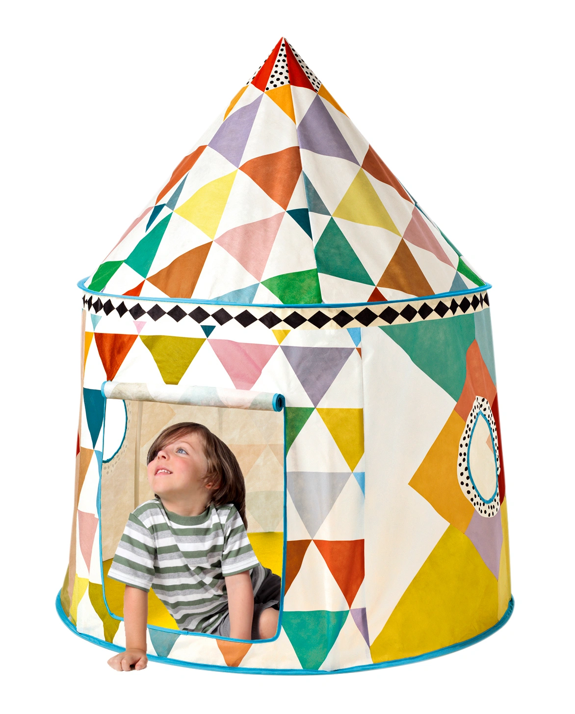 Spielzelt MULTICOLORED (106x130) in bunt