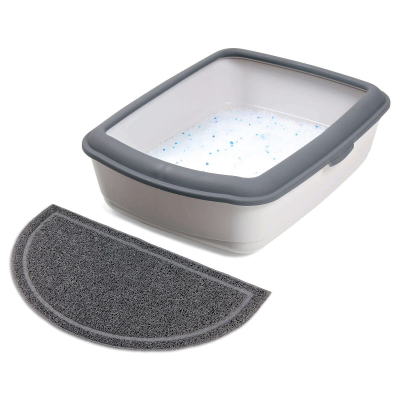 Trixie Katzentoilettenvorleger halbrund 59x35cm