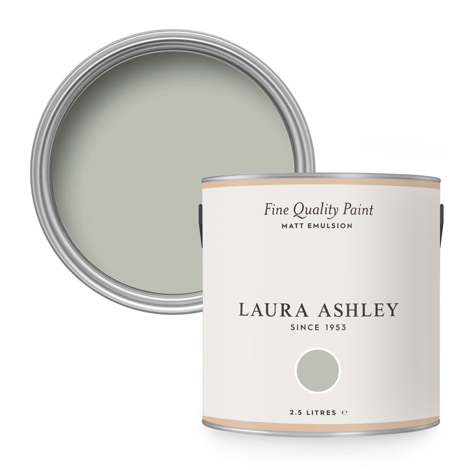 Laura Ashley Muurverf Mat 2.5L Sage Leaf Groen