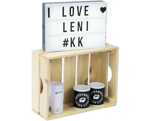 Leni natuurlijke groentebox 40x30x15 cm