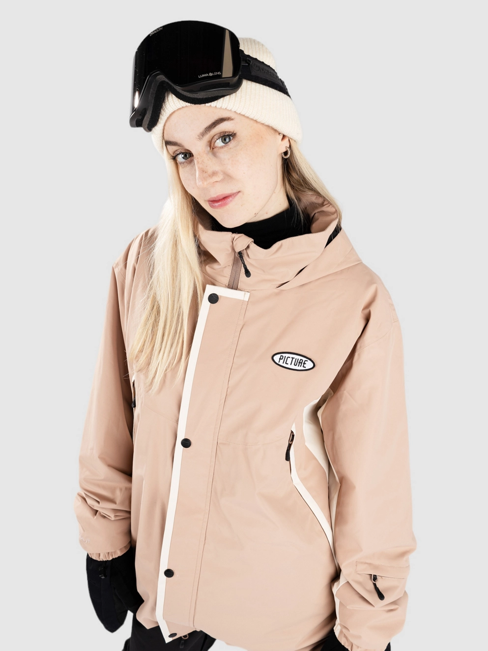 Picture Citrik Snow Jacket roebuck vanilla