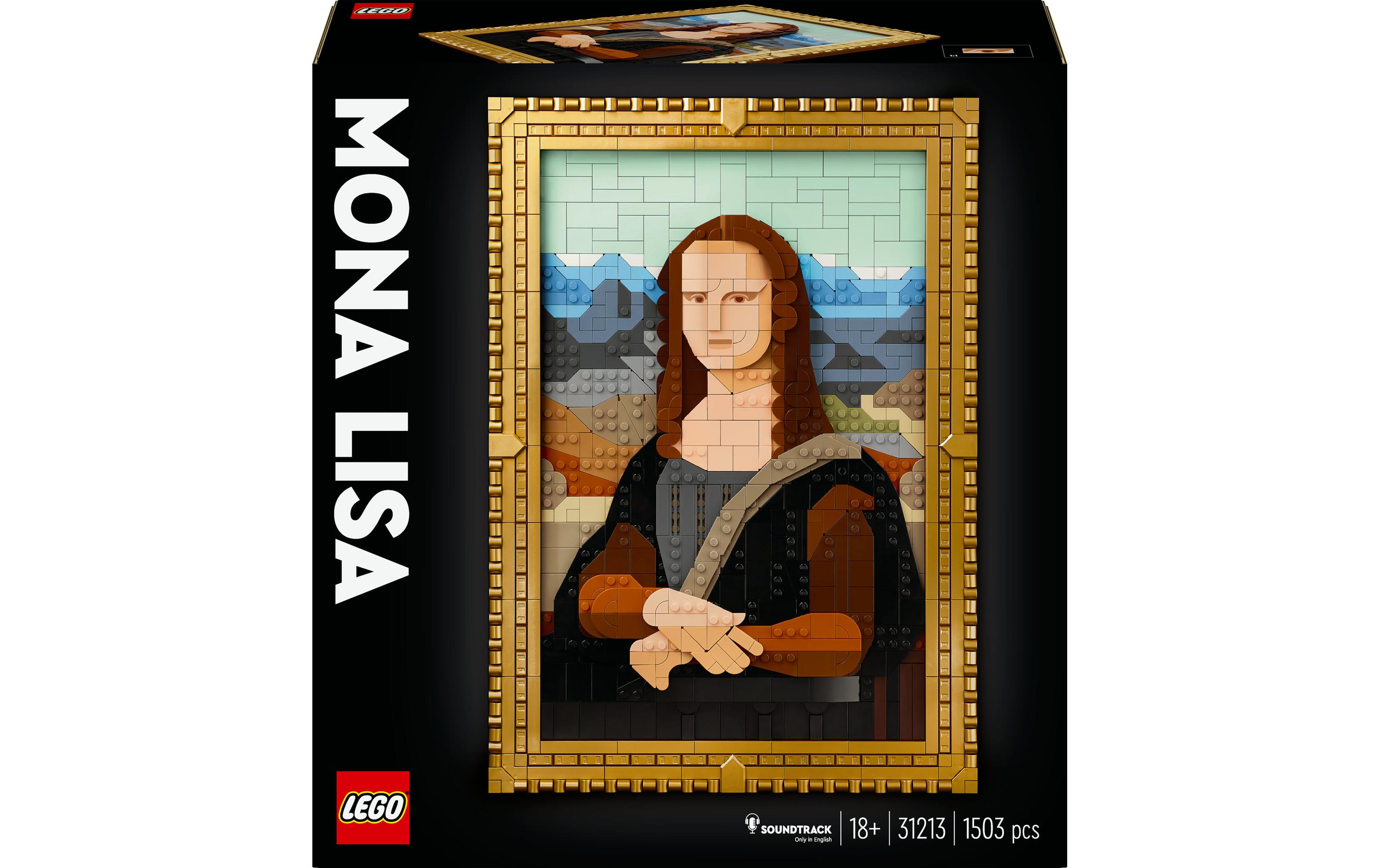 Art Mona Lisa 31213Unglaubliches 3D-Kunstwerk zum Bauen
