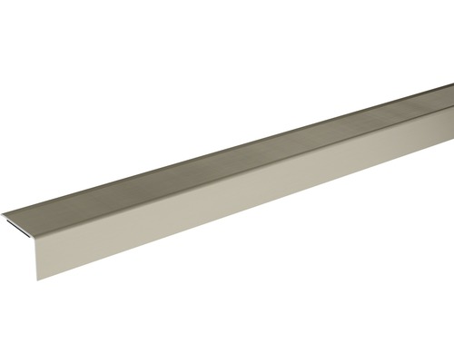 SKANDOR traprandprofiel, cognac geanodiseerd, zelfklevend, 25x36x1350 mm