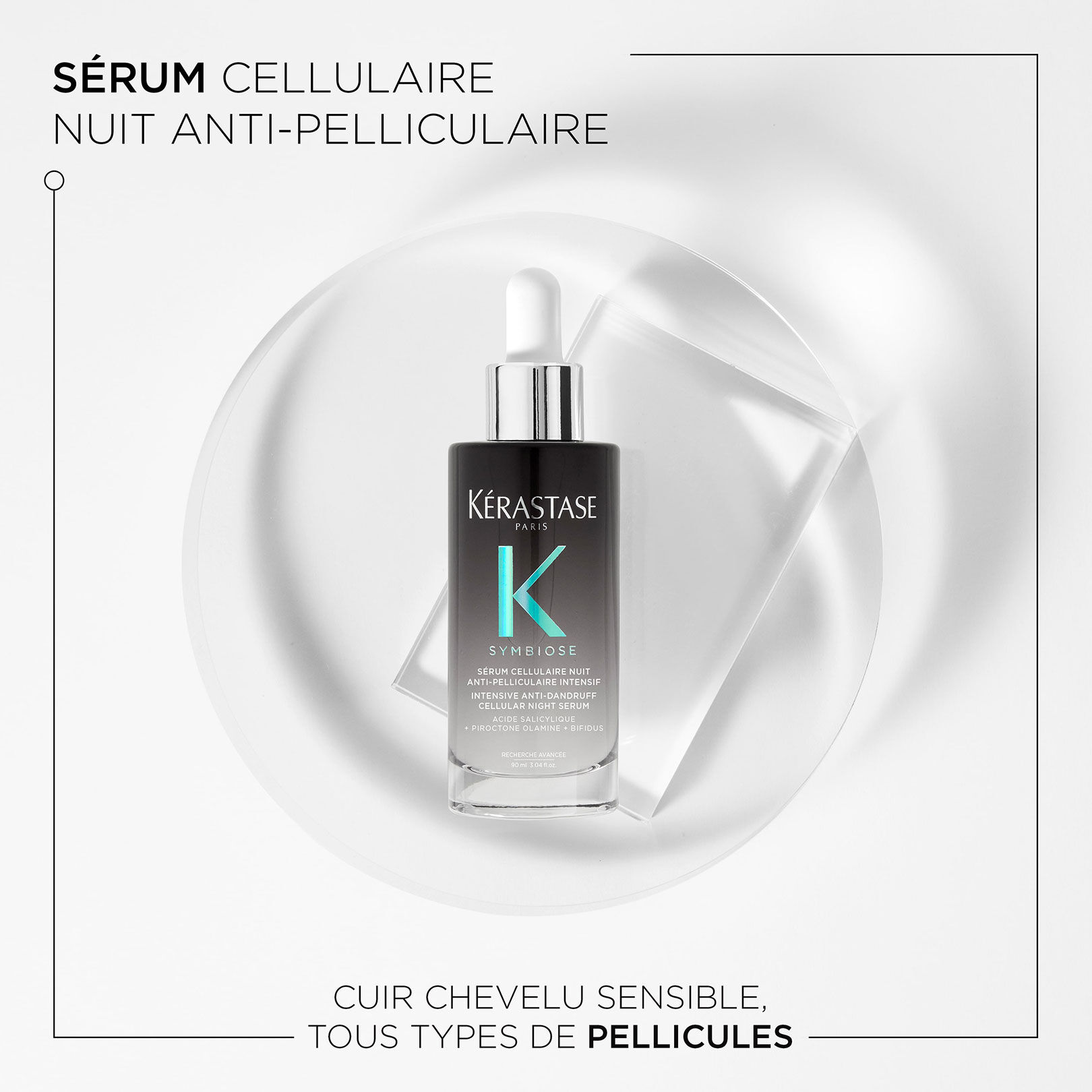 Sérum cellulaire nuit anti-pelliculaire intensif Symbiose