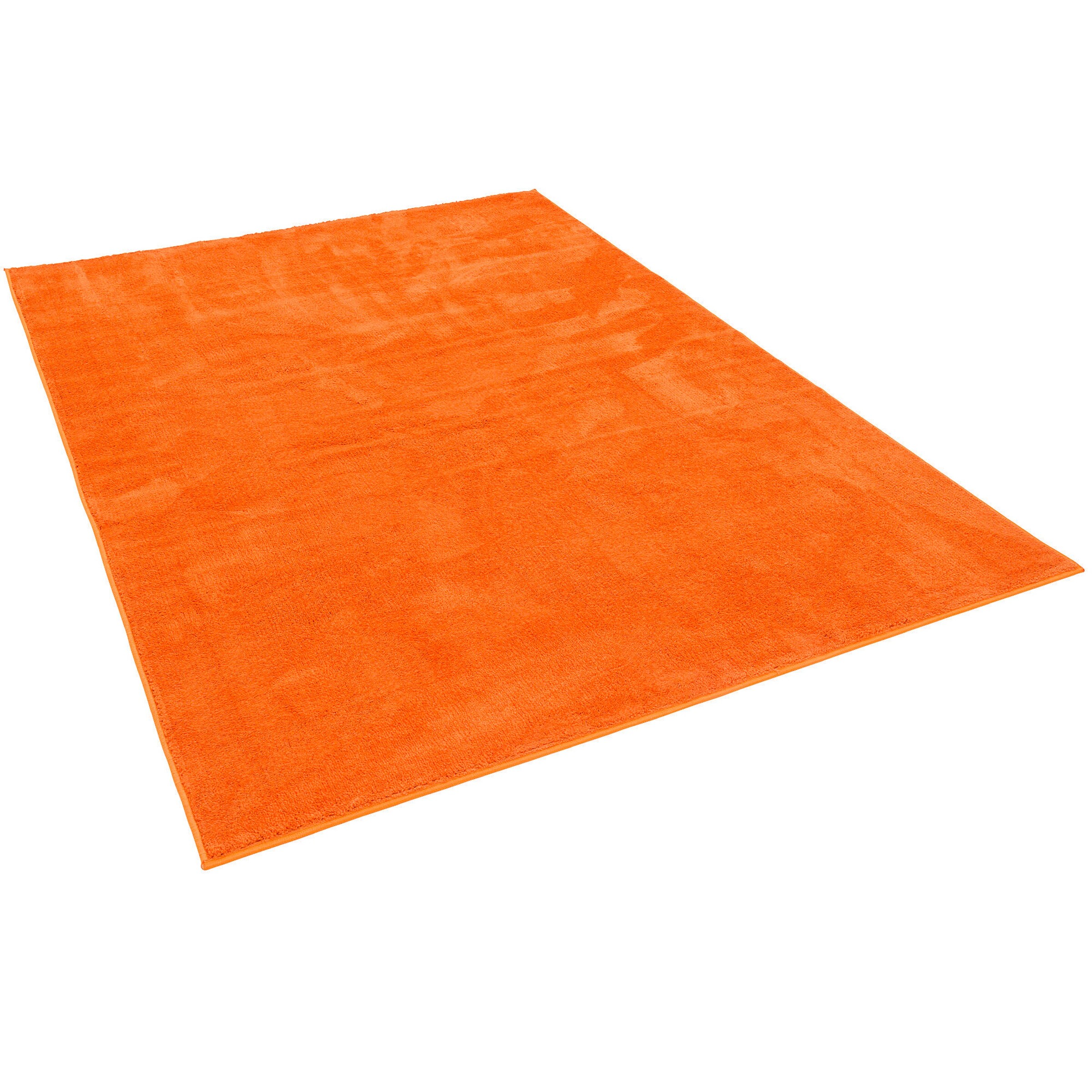 Pergamon Hochflor Langflor Teppich Super Soft Melia Kids Orange - 80x150 cm