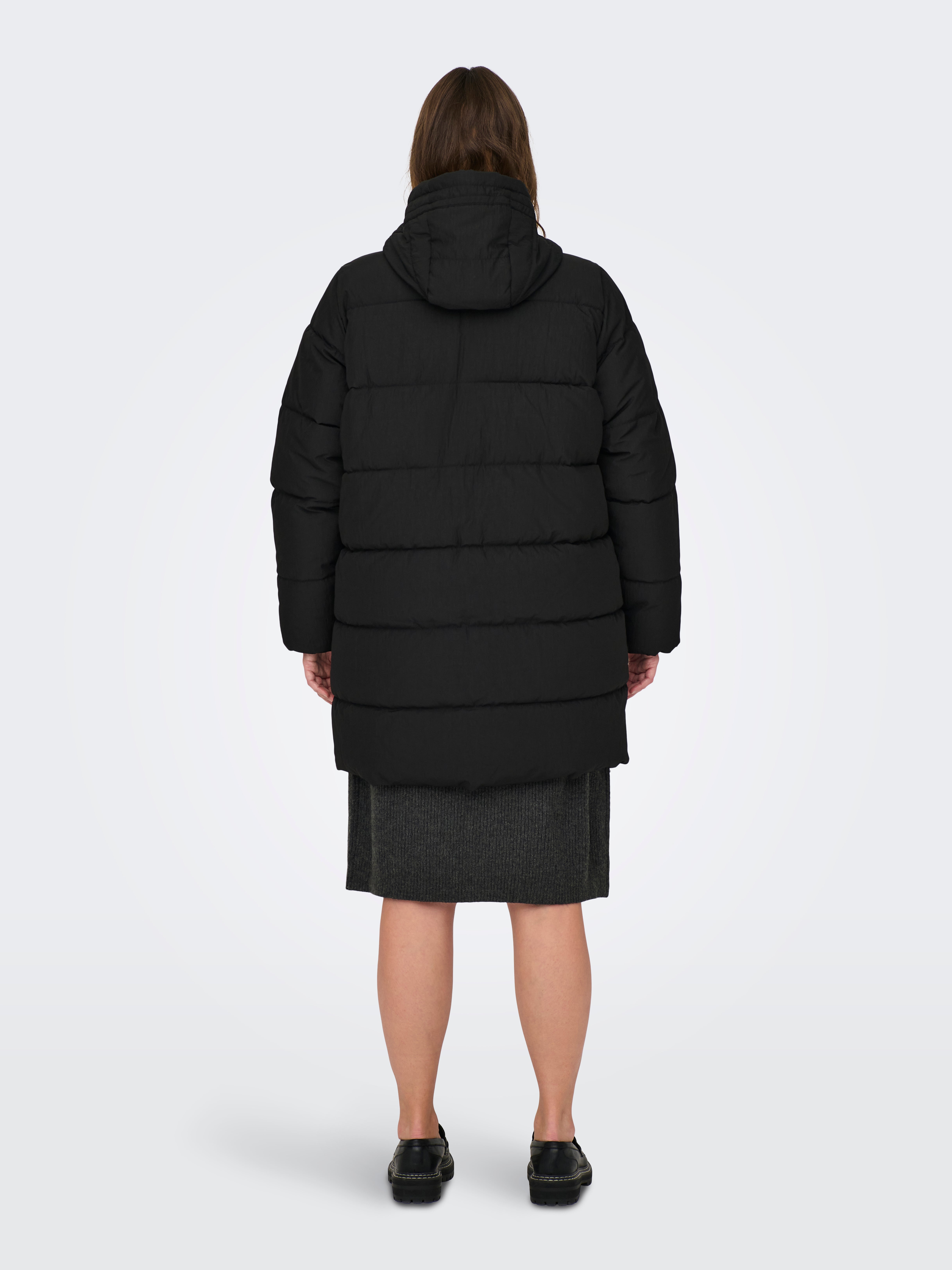 CARNEWDOLLY Steppmantel Black