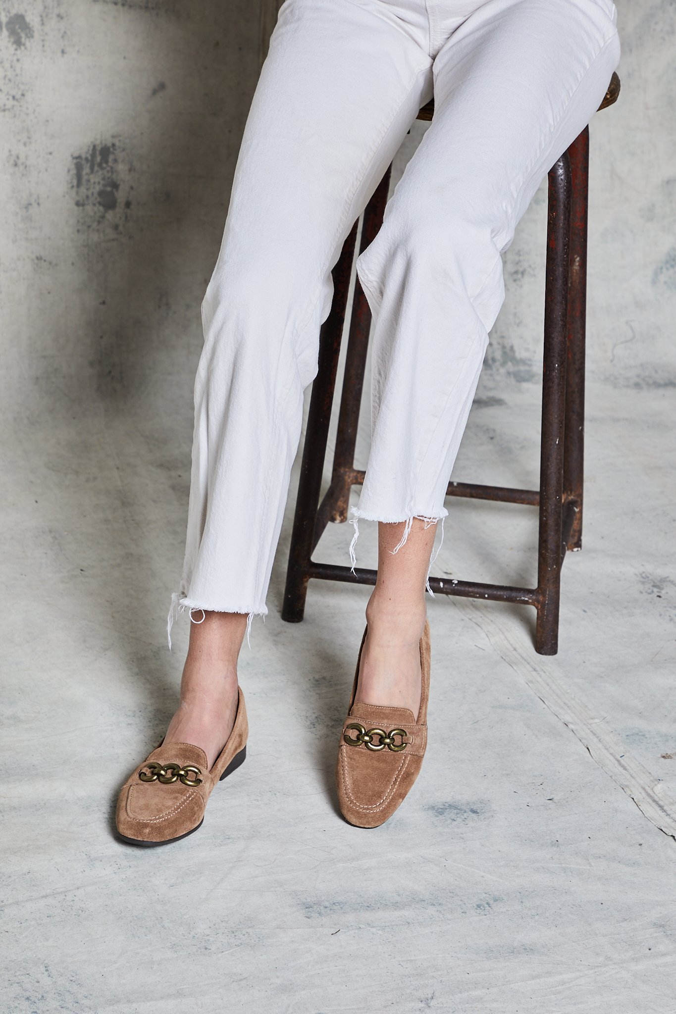 André - Mocassins MALICE Taupe