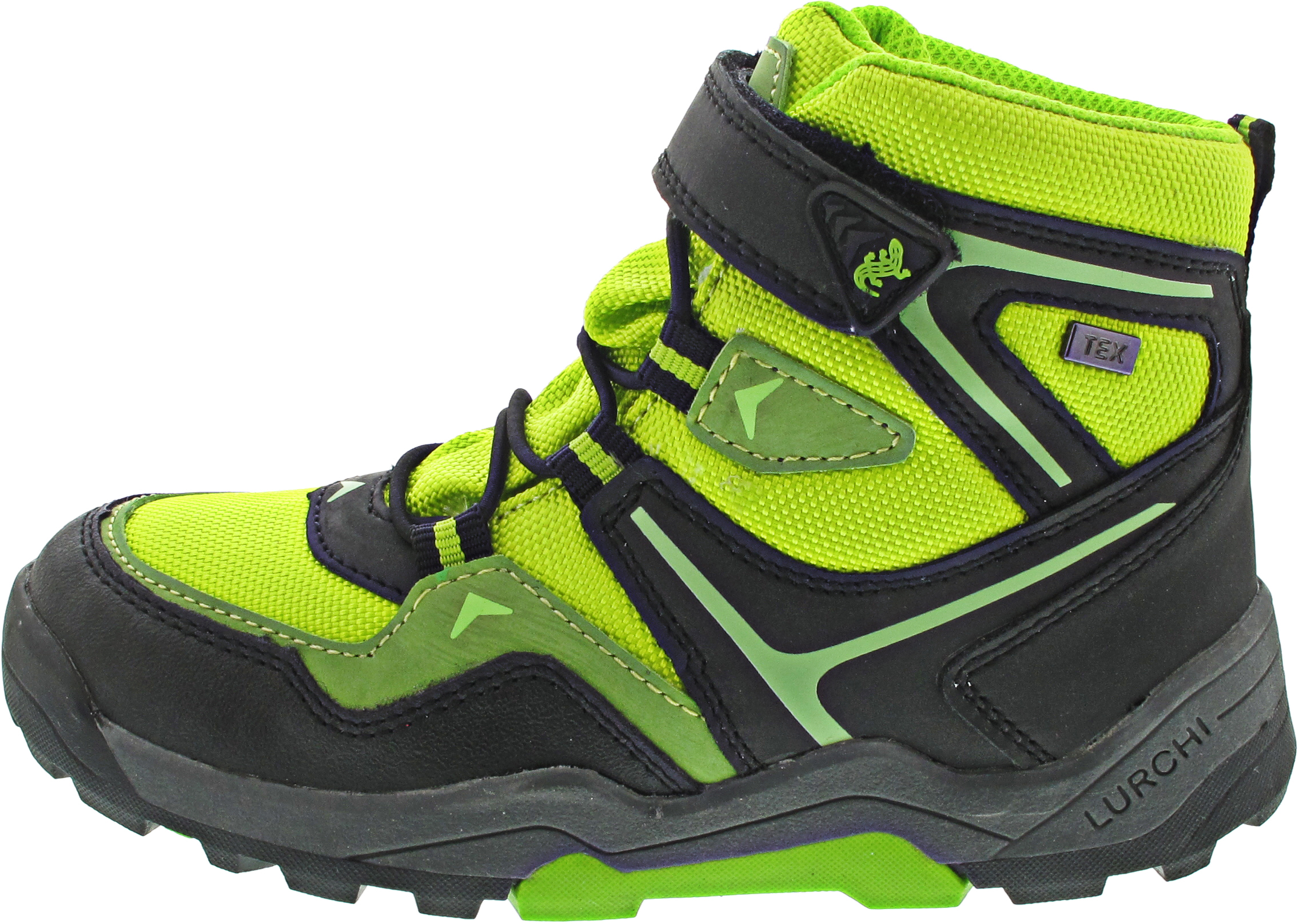Lurchi THILO-TEX Klettstiefel TEX grün