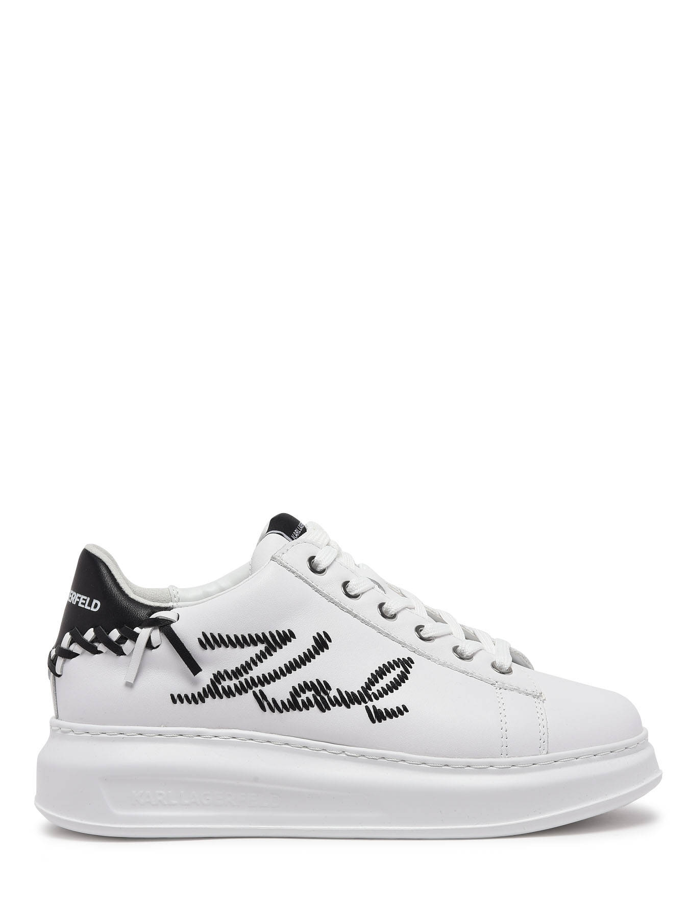 Sneakers Kapri Whipstitch en cuir KARL LAGERFELD