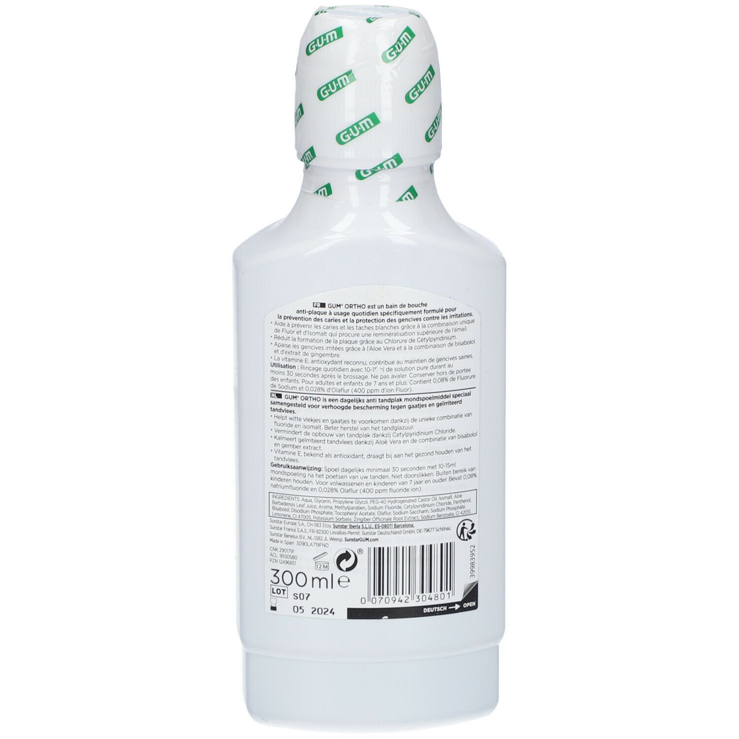 GUM® Ortho Mundspülung