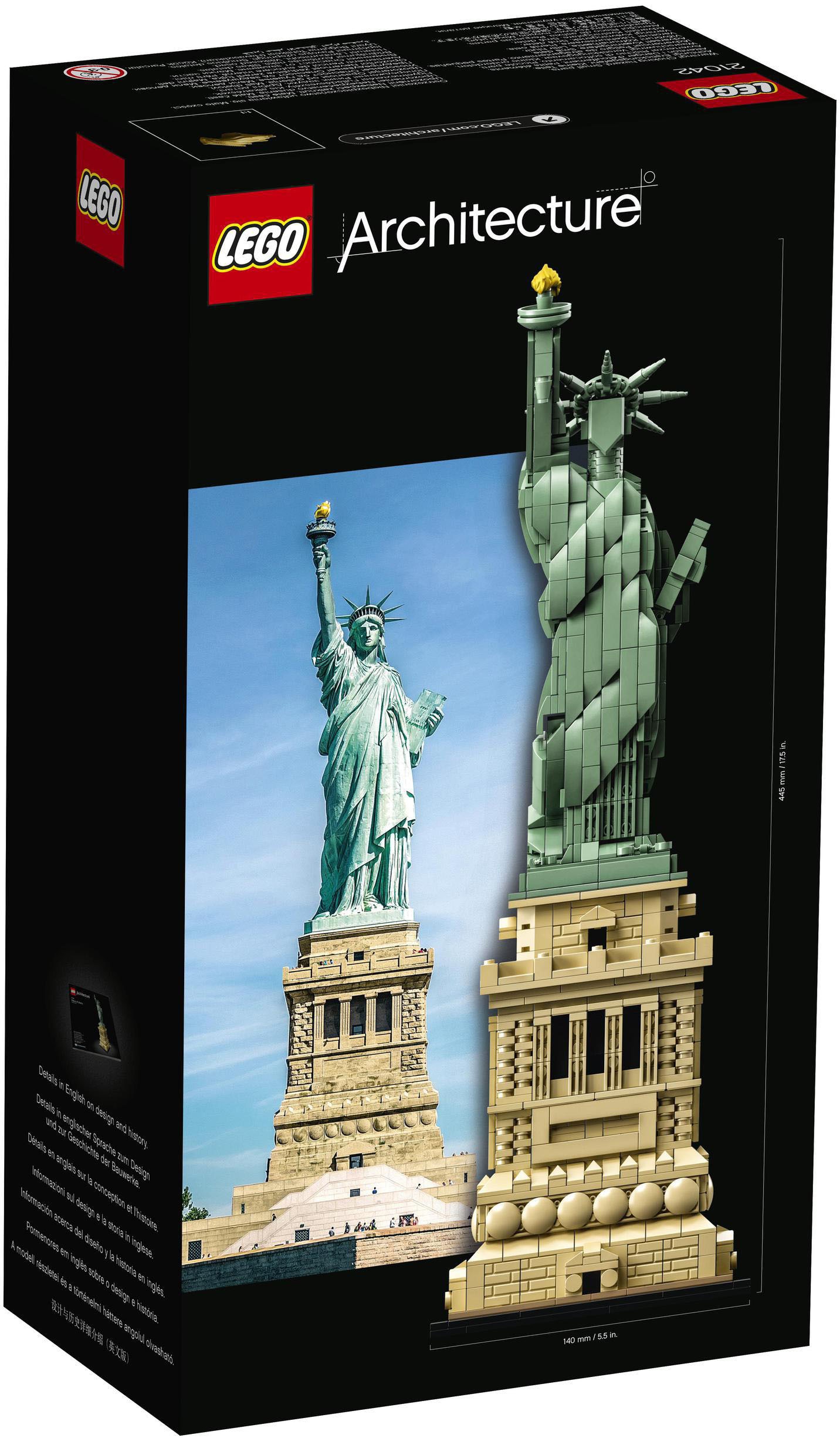 LEGO® Konstruktionsspielsteine »Freiheitsstatue (21042),  LEGO® Architecture« Made in Europe