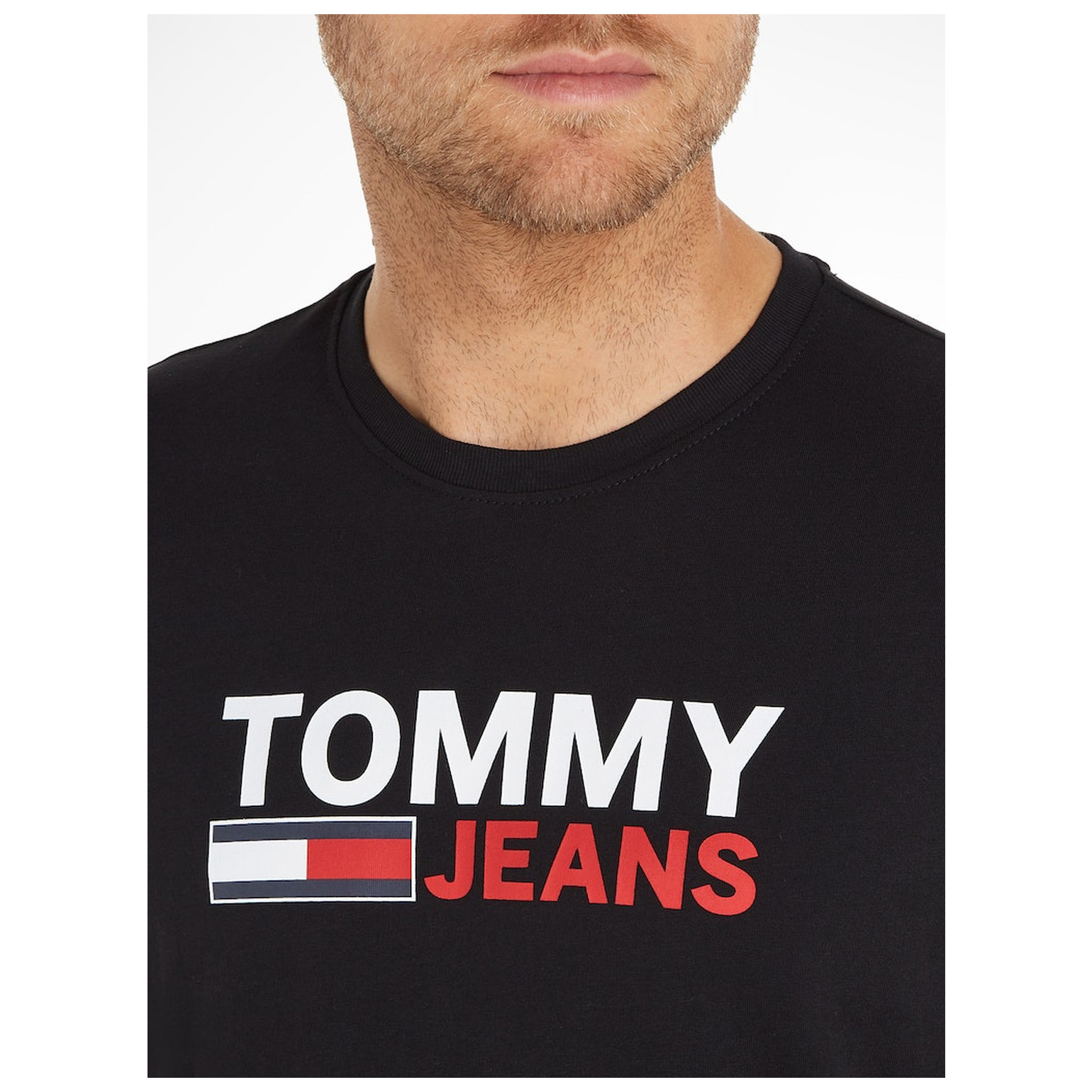 Tommy Jeans TJM REG CORP LOGO TEE