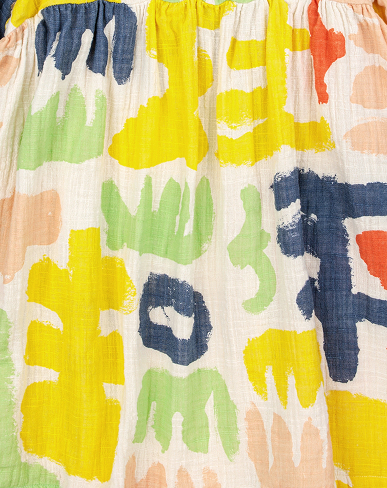 Kurzarm-Kleid CARNIVAL in offwhite
