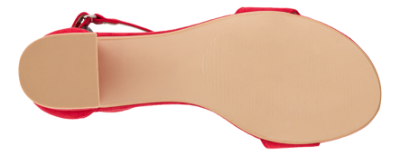 B&CO Damesandal med hæl Rød 4214101060