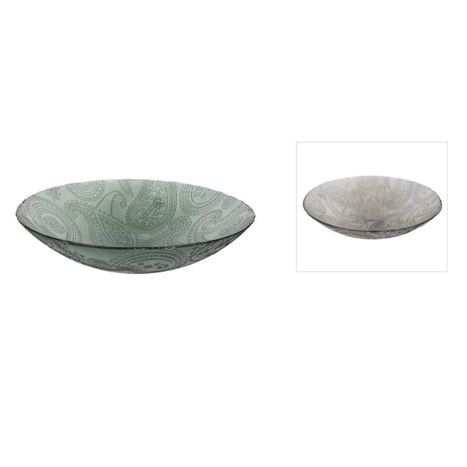 Schale - aus Glas - Ø = ca. 40 cm - 1 Stück