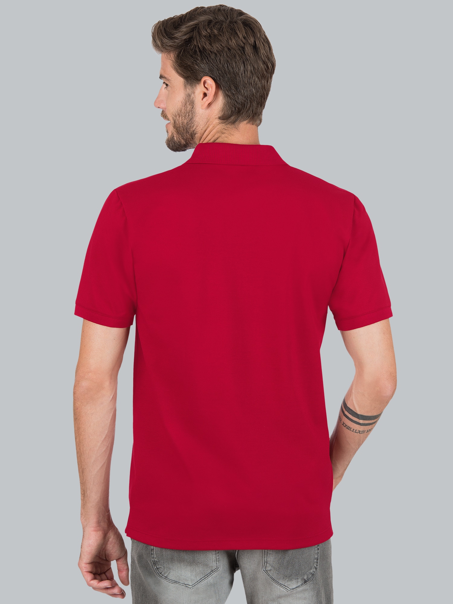 Poloshirt DELUXE Piqué Kirsch